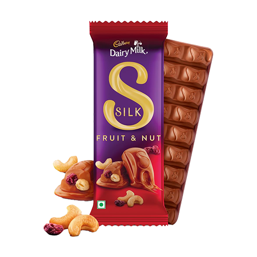 Cadbury Dairy Milk Silk Fruit and Nut Chocolate Bar